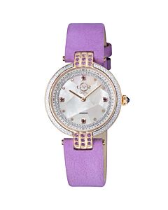Women's Matera Leather Mother of Pearl Dial Watch