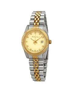 Women's Rolly III Stainless Steel Gold Dial