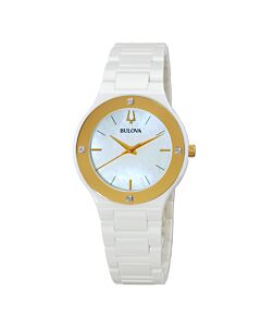 Women's Millennia Ceramic Mother of Pearl Dial Watch