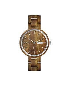 Women's Mimosa Wood Olive Dial