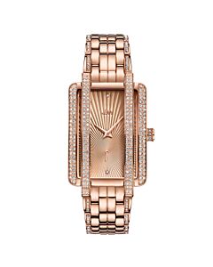 Women's Mink 18K Rose Gold Plated Stainless steel Rose Gold Dial