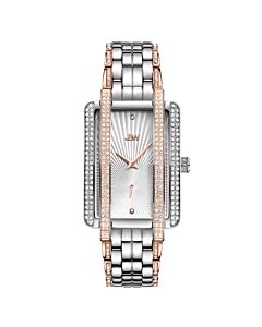 Women's Mink 18K Rosegold-Plated Stainless Steel Silver Dial