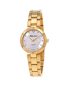 Women's Molly Stainless Steel Mother of Pearl Dial Watch