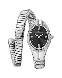 Women's Naga Stainless Steel Black Dial Watch