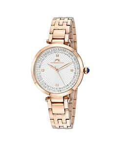 Women's Natalie Stainless Steel White Dial Watch