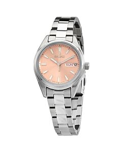 Women's Neo Classic Stainless Steel Pink Dial Watch