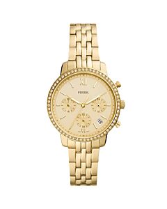 Women's Neutra Chronograph Stainless Steel Gold-tone Dial Watch