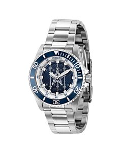 Women's NFL Stainless Steel Blue Dial Watch