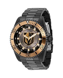 Men's NHL Stainless Steel Grey Dial Watch