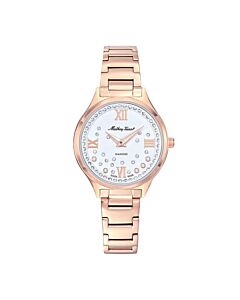 Women's Nicole Stainless Steel White Dial Watch