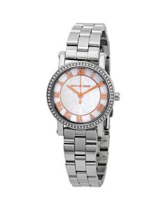 Women's Norie Stainless Steel Mother of Pearl Dial Watch