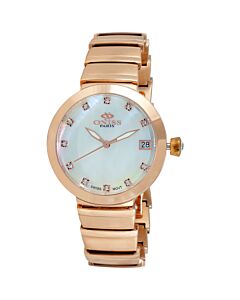 Women's ON5559SS Stainless Steel White Dial Watch