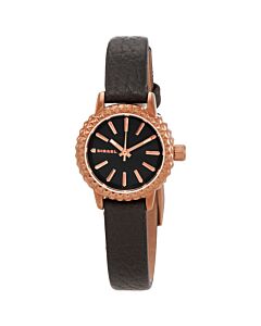 Womens-Opulence-Leather-Black-Dial-Watch