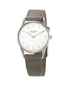 Women's Orion 33 Duo Leather White Dial Watch