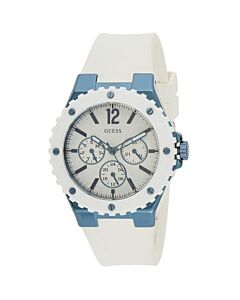 Women's Overdrive Silicone White Dial Watch