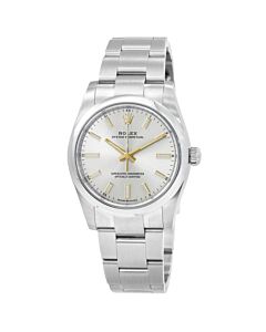 Women's Oyster Perpetual Stainless Steel Silver Dial Watch