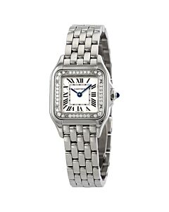 Women's Panthere Stainless Steel Silver Dial Watch
