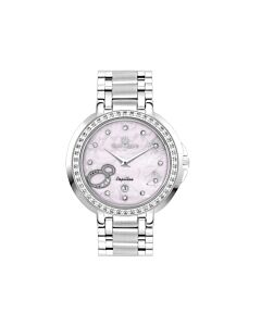 Women's Papillon Stainless Steel Mother of Pearl Dial Watch