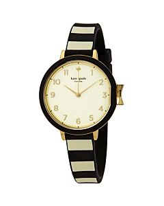Women's Park Row Silicone Beige Dial