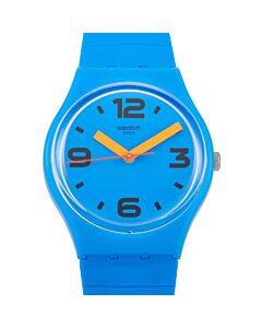 Women's Pepeblu Stainless Steel Expansion Blue Dial Watch
