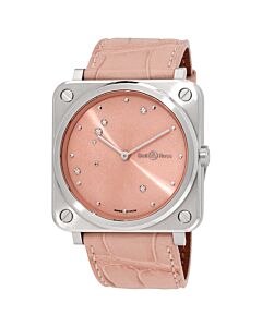 Women's Pink Diamond Eagle (Alligator) Leather Pink (Aquila Constellation) Dial Watch
