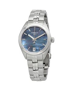 Women's PR 100 Stainless Steel Blue Mother of Pearl Dial Watch
