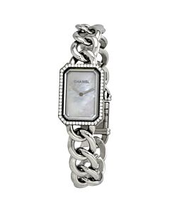 Women's Premiere Stainless Steel White Mother Of Pearl Dial Watch