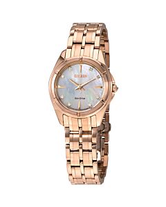 Women's Prezia Stainless Steel Mother of Pearl Dial
