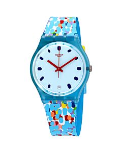 Women's Prikket Silicone Light Blue Dial Watch