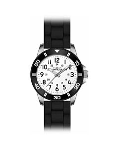 Women's Pro Diver Silicone White Dial Watch