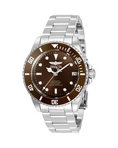 Women's Pro Diver Stainless Steel Brown Dial Watch
