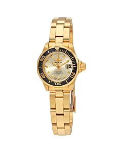 Women's Pro Diver Stainless Steel Champagne Dial Watch