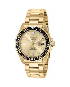 Women's Pro Diver Stainless Steel Gold Dial Watch