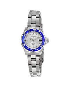 Women's Pro Diver Stainless Steel Silver Dial Watch
