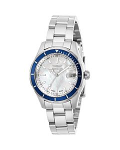 Women's Pro Diver Stainless Steel White Dial