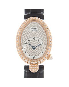 Women's Reine De Naples Alligator Diamond Dial Watch