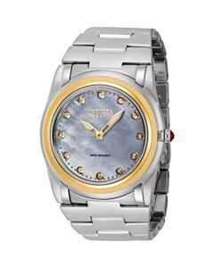 Women's Reserve Stainless Steel Platinum Dial Watch