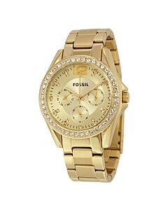 Women's Gold Tone Dial Gold Tone Ion Plated Stainless Steel