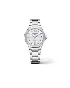 Women's Riviera Stainless Steel Mother of Pearl Dial Watch