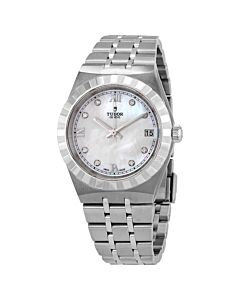 Women's Royal Chronograph 316L Steel Mother of Pearl Dial Watch