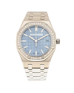 Women's Royal Oak "50th Anniversary" Stainless Steel Blue Dial Watch