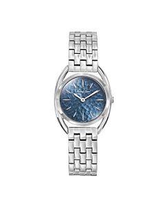 Women's Saphira Stainless Steel Blue Dial Watch