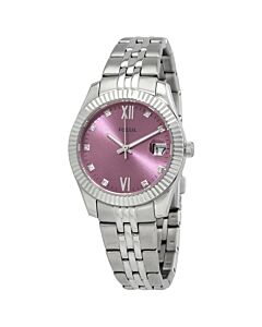Women's Scarlette Mini Stainless Steel Purple Dial Watch