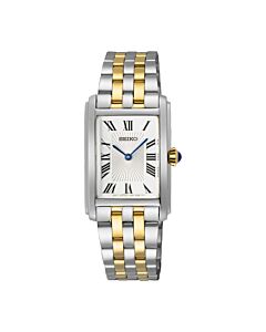 Women's Seiko Essentials Stainless Steel Silver-tone Dial Watch