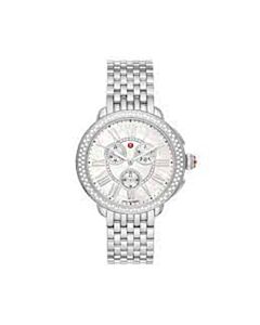 Women's Serein Chronograph Stainless Steel Silver-tone Dial Watch