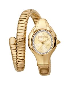 Women's Serpente Corto Stainless Steel Gold-tone Dial Watch