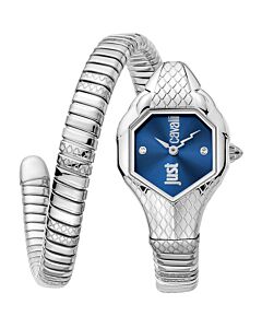 Women's Serpente Stainless Steel Blue Dial Watch