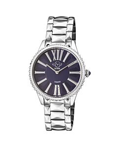 Women's Siena Stainless Steel Blue Dial Watch
