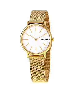 Women's Signatur Slim Stainless Steel Mesh Silver Dial Watch