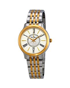 Sofia Two-Tone SS Silver-Tone and MOP Dial Gold-Tone Accents